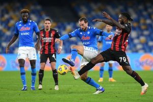 SSC Napoli v AC Milan - Serie A