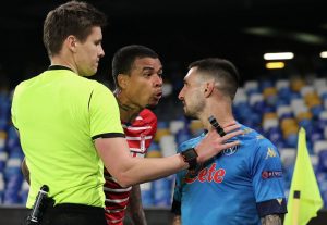 SSC Napoli v Granada CF  - UEFA Europa League Round Of 32 Leg Two