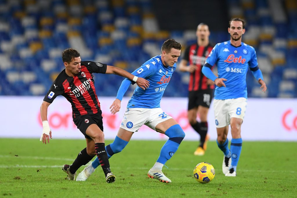 SSC Napoli v AC Milan - Serie A