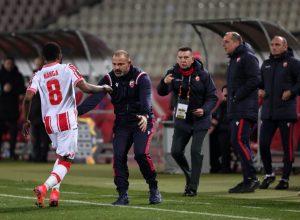 Crvena Zvezda v AC Milan  - UEFA Europa League Round Of 32 Leg One