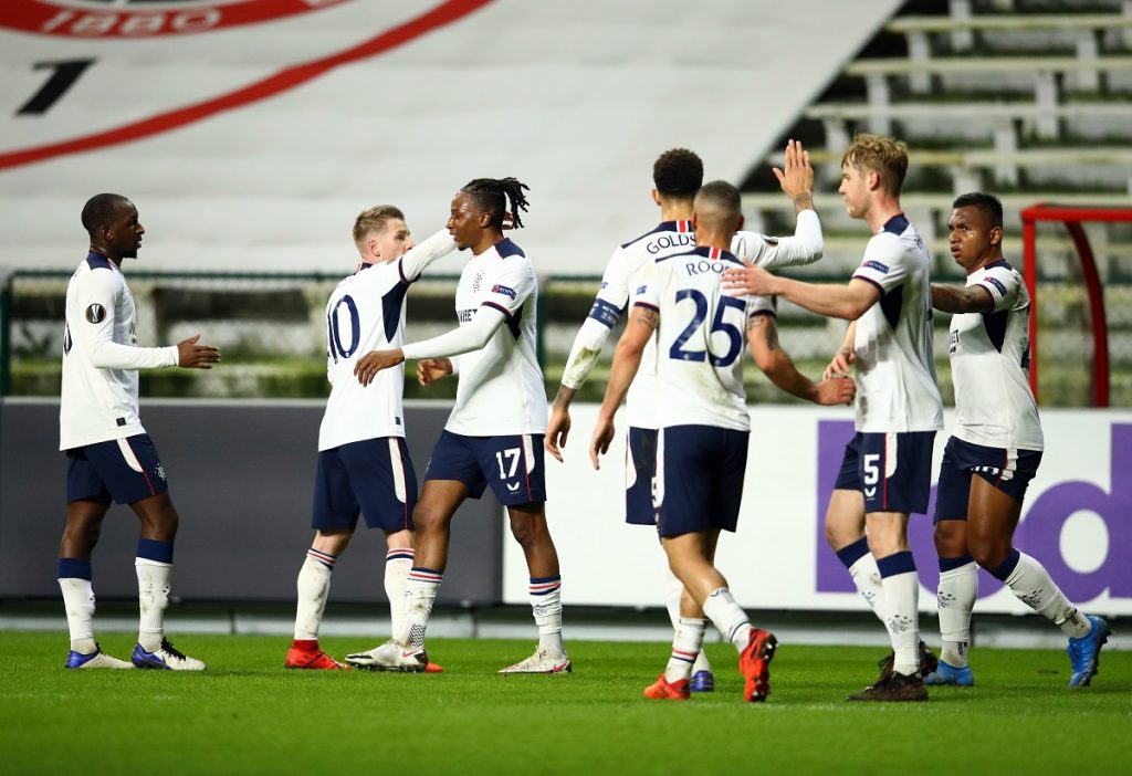 I Rangers di Gerrard vincono ad Anversa