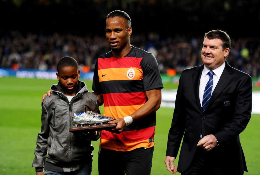 Drogba padre e figlio