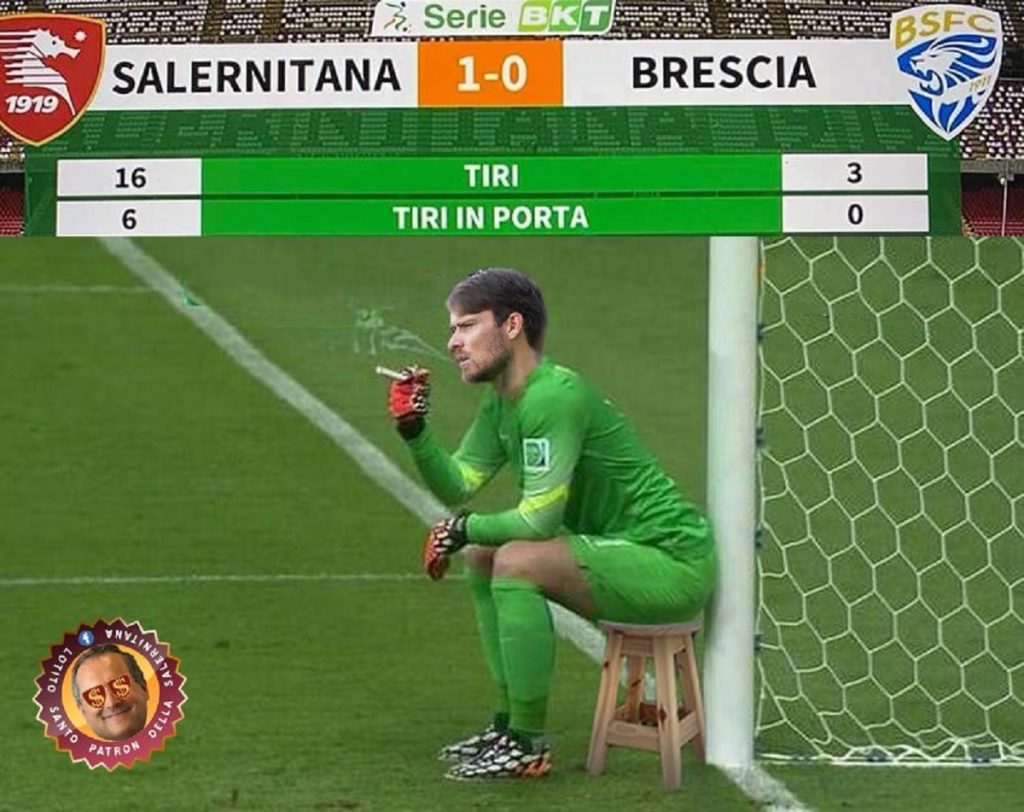 Belec in Salernitana-Brescia