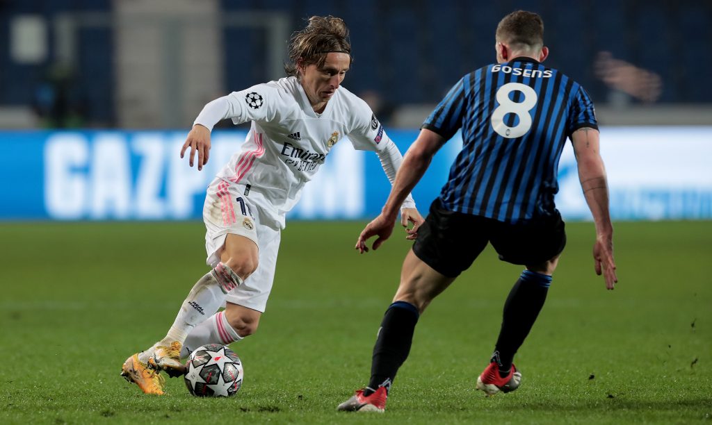 Atalanta v Real Madrid  - UEFA Champions League Round Of 16 Leg One