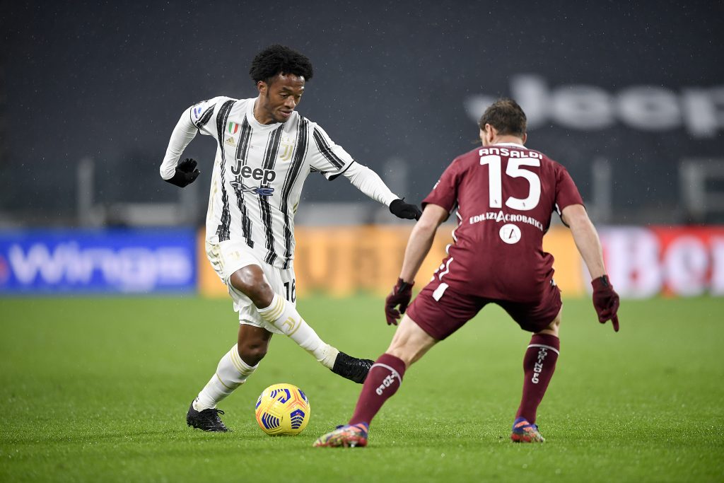 Cuadrado, ex Juventus