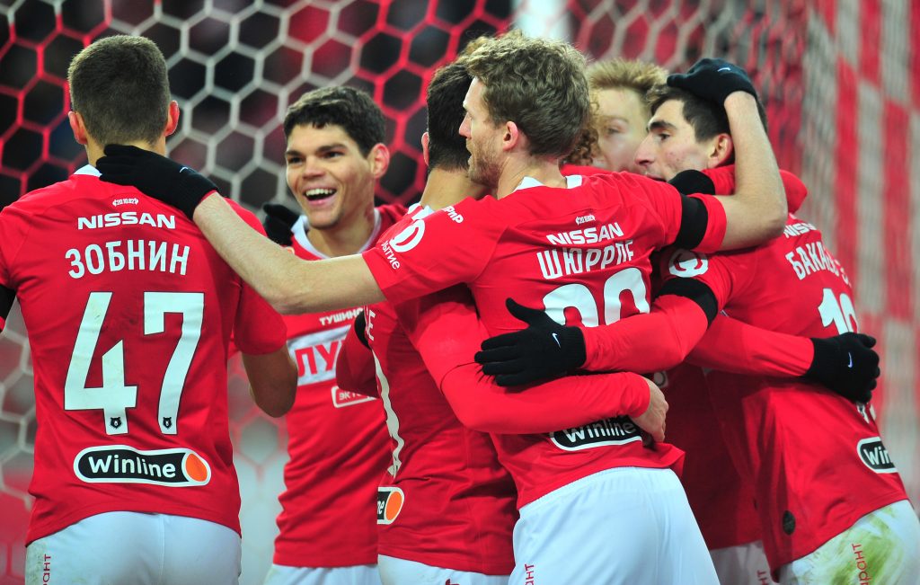 FC Spartak Moscow vs FC Krylia Sovetov Samara - Russian Premier League