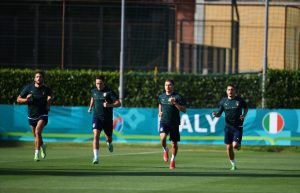 Italy Training Session And Press Conference