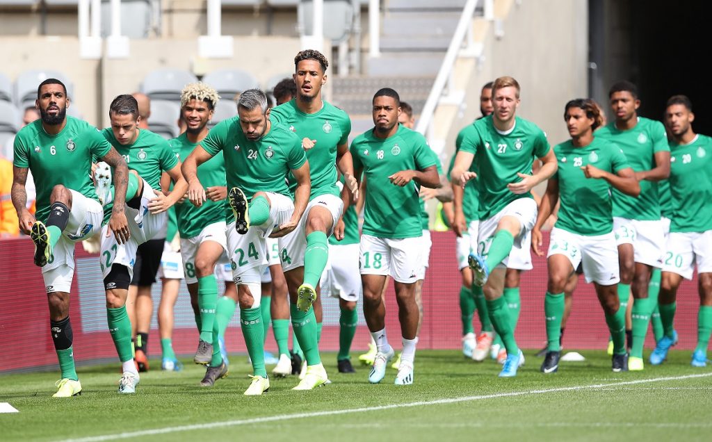 Saint Etienne in allenamento