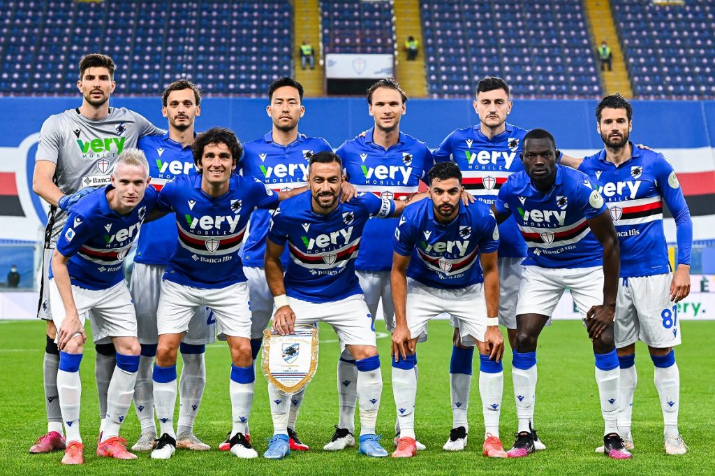 Blucerchiata si chiama la nuova maglia della Sampdoria