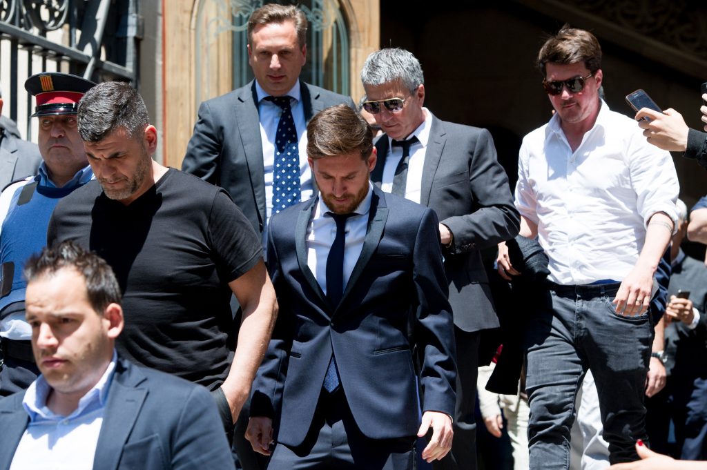 Barcelona's Leo Messi Testifies In Fraud Case