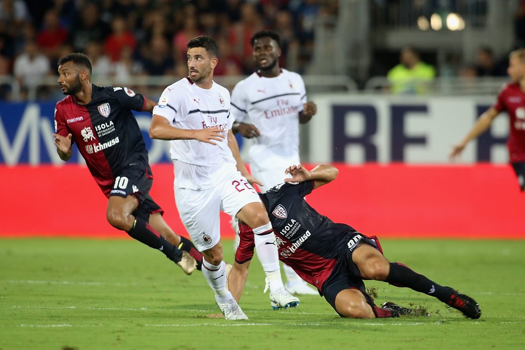 Cagliari v AC Milan - Serie A