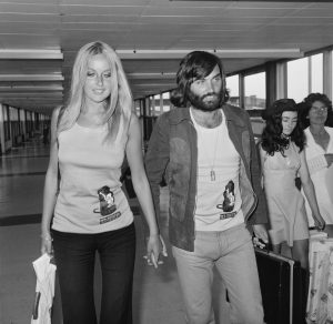 George Best and Mary Stävin