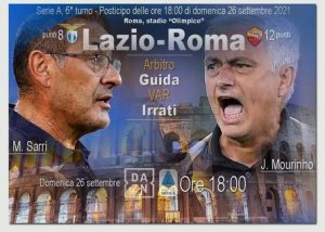 Serie A, Lazio-Roma (elaborazione)