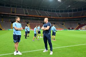SS Lazio Press Conference &amp; Walk Around In Istanbul