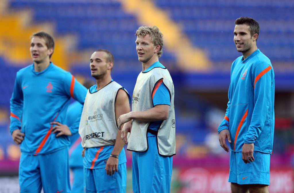 Netherlands Training Session - Group B: UEFA EURO 2012