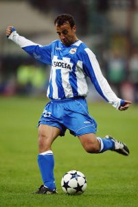 UEFA Champions League Quarter Final, First Leg: AC Milan v Deportivo La Coruna