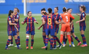 FC Barcelona v Fortuna Hjorring  - Women's UEFA Champions League Round Of 16 Leg One