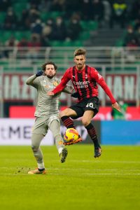 AC Milan v Genoa CFC - Coppa Italia
