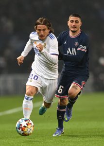 Paris Saint-Germain v Real Madrid: Round Of Sixteen Leg One - UEFA Champions League