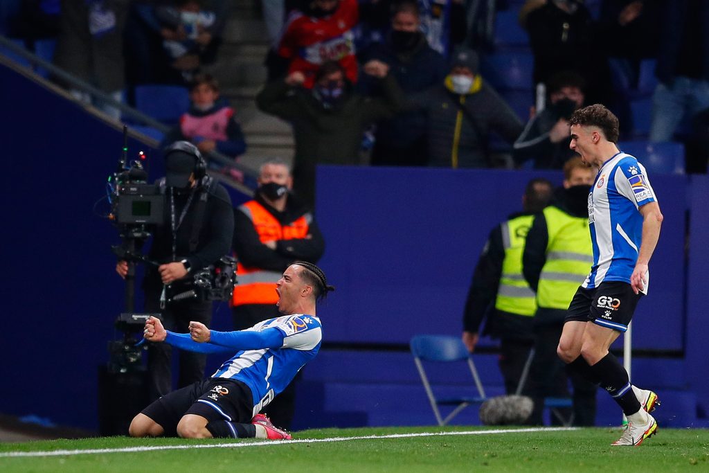 Derby catalano l'esultanza diR.D.T.