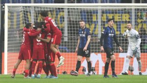 FC Internazionale v Liverpool FC: Round Of Sixteen Leg One - UEFA Champions League