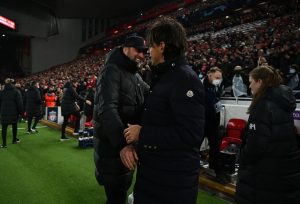 Liverpool FC v FC Internazionale: Round Of Sixteen Leg Two - UEFA Champions League