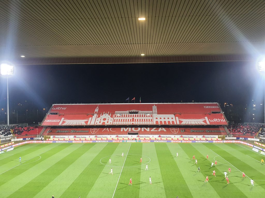 Monza-Brescia in campo al Power Stadium
