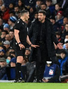 Manchester City v Atlético Madrid Quarter Final Leg One - UEFA Champions League