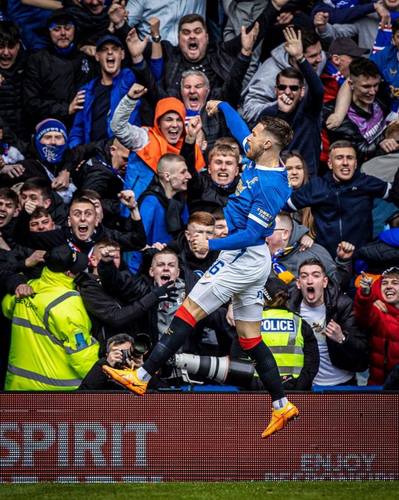 Ramsey in goal coi Rangers