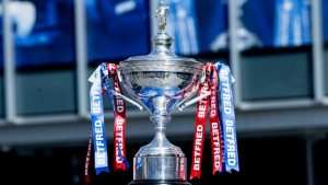 World Snooker Championship trophy