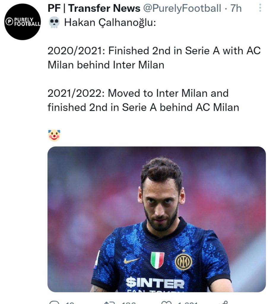 TIFOSI MILAN, I CORI A CALHANOGLU