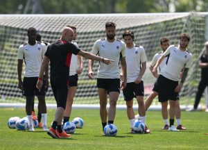AC Milan Training Session