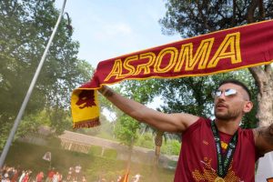 AS Roma UEFA Conference League Victory Parade