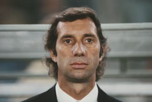 Argentina Manager Carlos Bilardo 1984