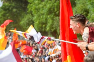 AS Roma UEFA Conference League Victory Parade