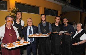 SS Lazio Players Attend A Charity Event