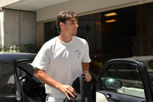 SS Lazio New Signing Matteo Cancellieri Medical Tests