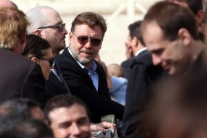 Pope Francis Attends His Weekly Audience at St Peters Square