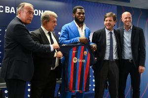 L'INSERIMENTO AL BARCELLONA DI KESSIE