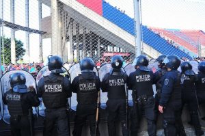 PROTESTA SAN LORENZO CONTRO I POLIZIOTTI