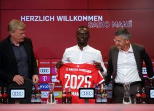 FC Bayern Muenchen Unveils New Signing Sadio Mane