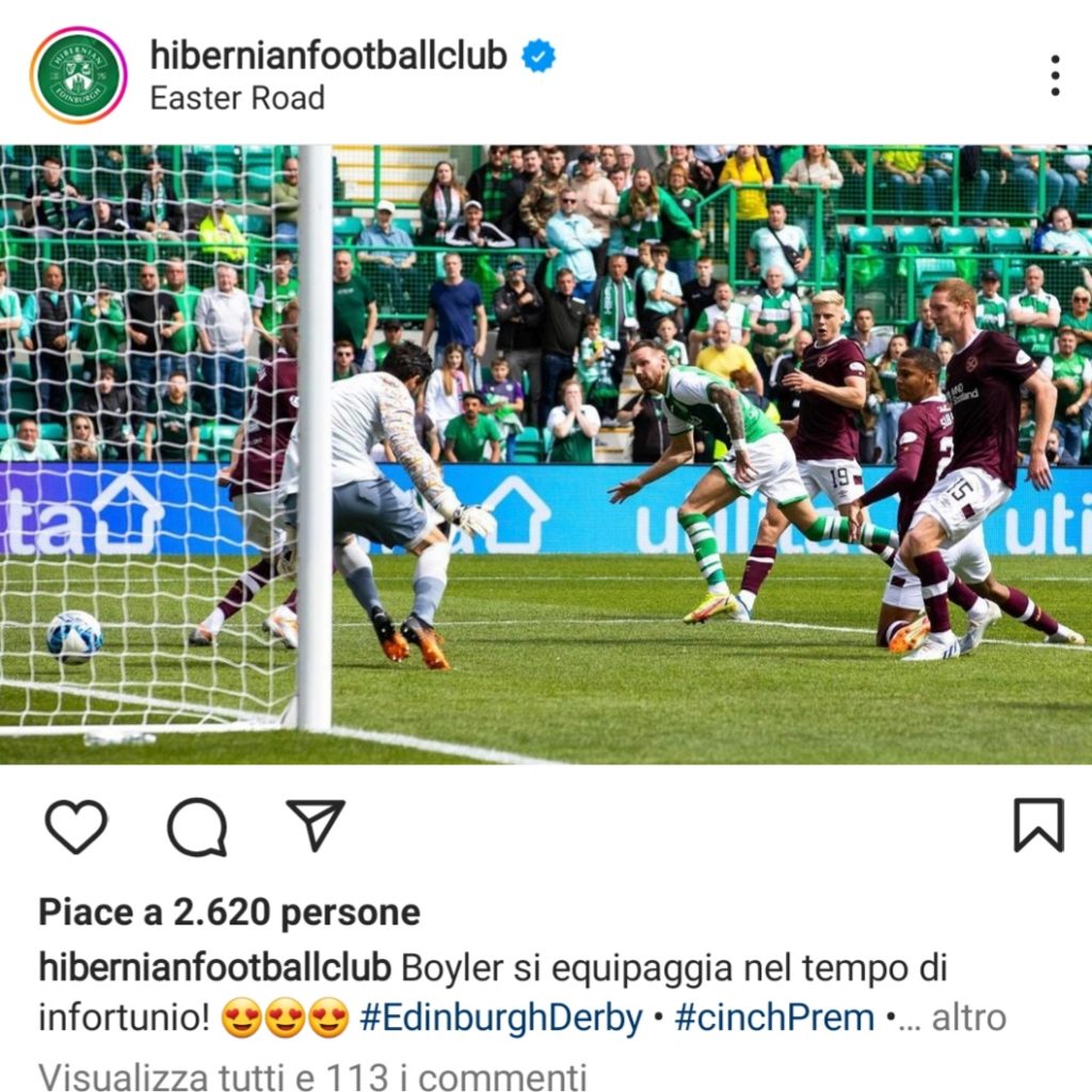 GOL HIBERNIAN