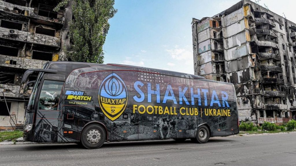 SHAKHTAR CONTRO LA GUERRA