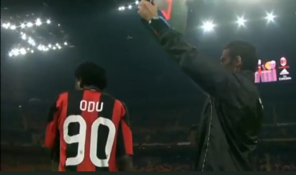 MAGLIA MILAN NUMERO 90