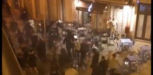 ASSALTO DEI CROATI AGLI AVVENTORI DEI LOCALI