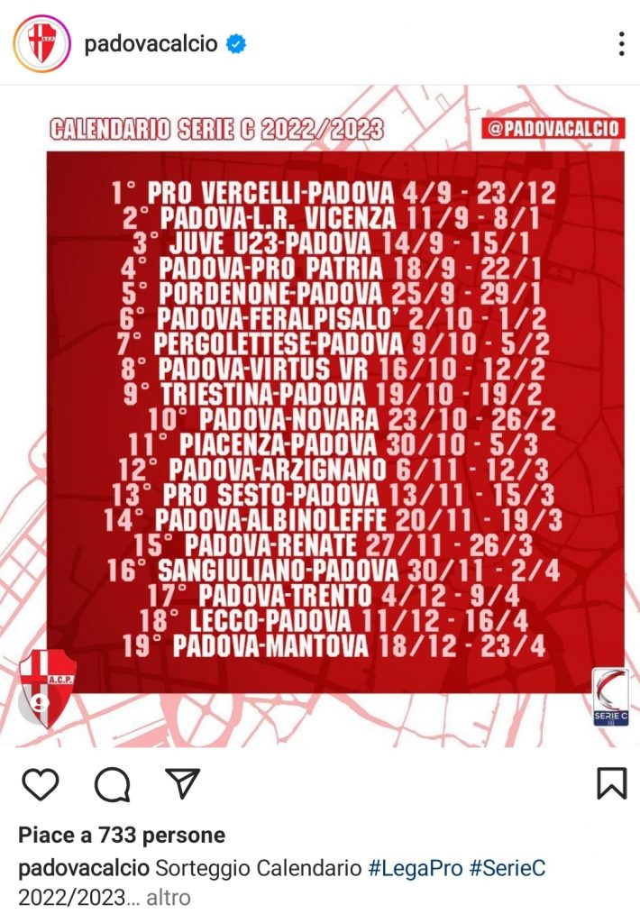 PADOVA VERSO IL DERBY