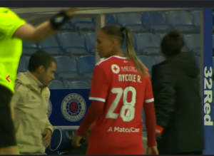 NUMERO DI MAGLIA MODIFICATO A MANO