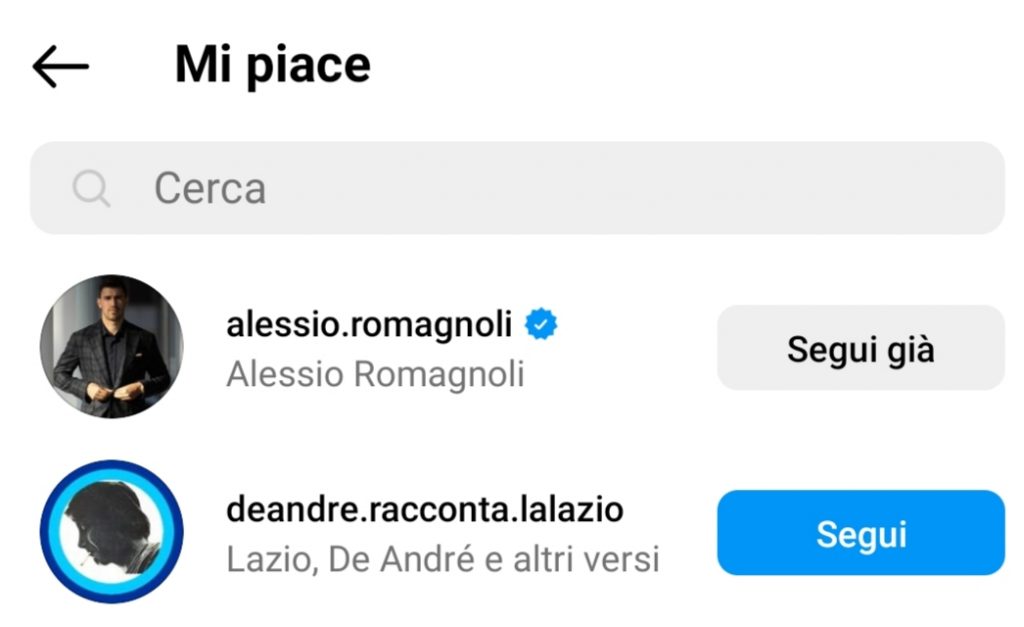 INSTAGRAM LAZIO