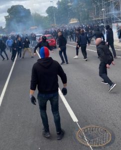 SCONTRI TIFOSI MALMO HELSINGBORG