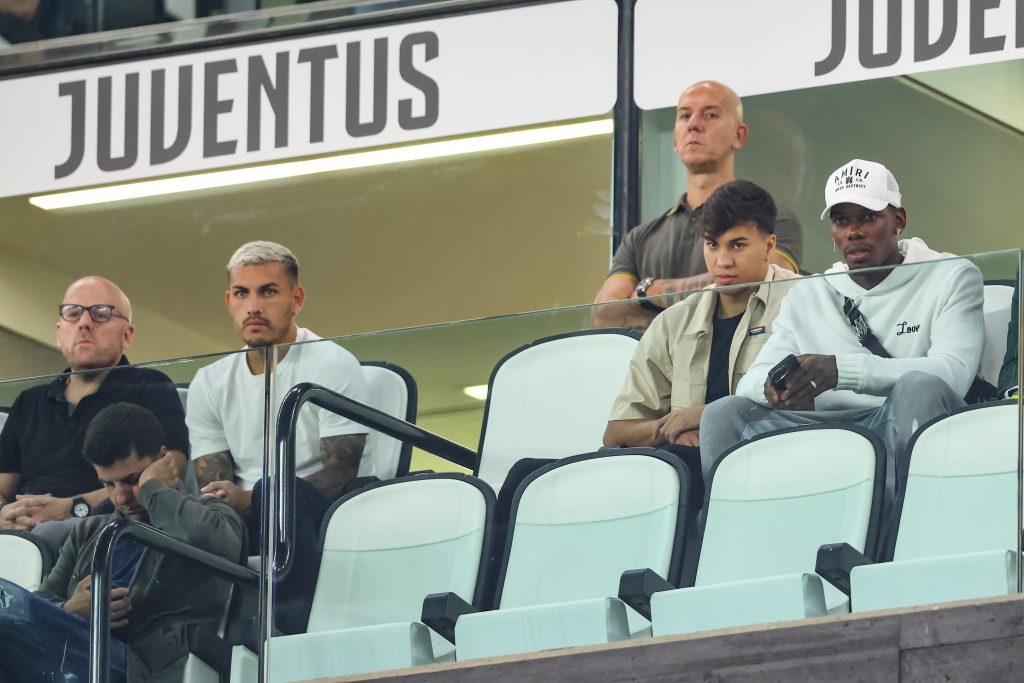 L'ARRIVO DI PAREDES ALLO STADIUM